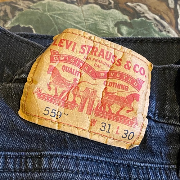 Levi’s 559 31x30 blue jeans. - Picture 2 of 2